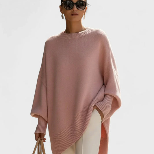 Liv | Oversized Poncho – Effortless Elegance