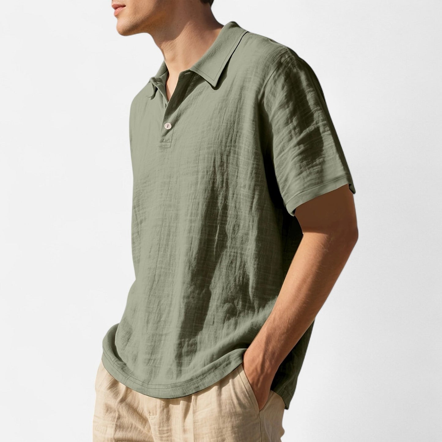 Lauvin | Men’s Linen Shirt – Heritage Autumn Cut