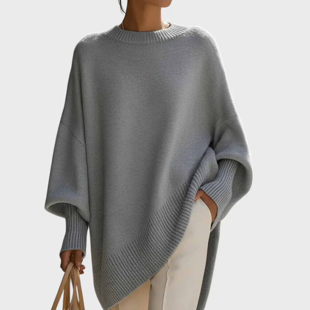 Liv | Oversized Poncho – Effortless Elegance