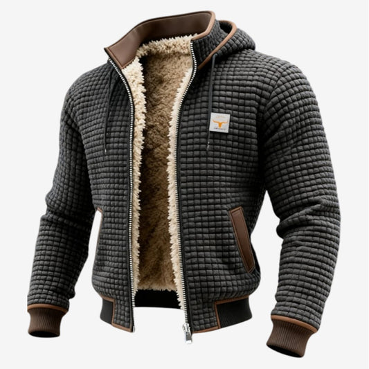 Wayne | Quilted Fleece Jacket