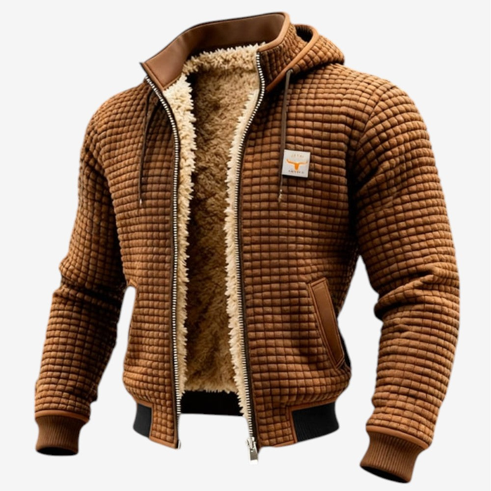 Wayne | Quilted Fleece Jacket