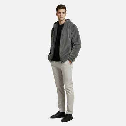 Lauvin | Men’s Cozy Hoody – Soft Fleece Winter Essential