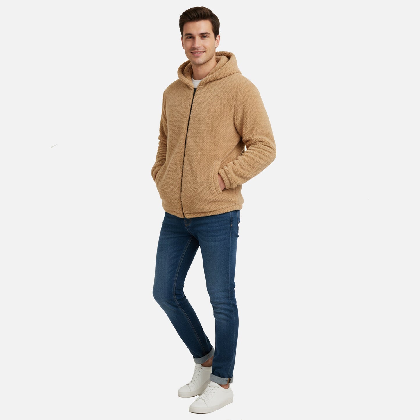 Lauvin | Men’s Cozy Hoody – Soft Fleece Winter Essential