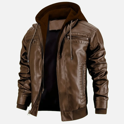 Lauvin | Men’s Bomber Jacket – Classic Hooded Streetwear