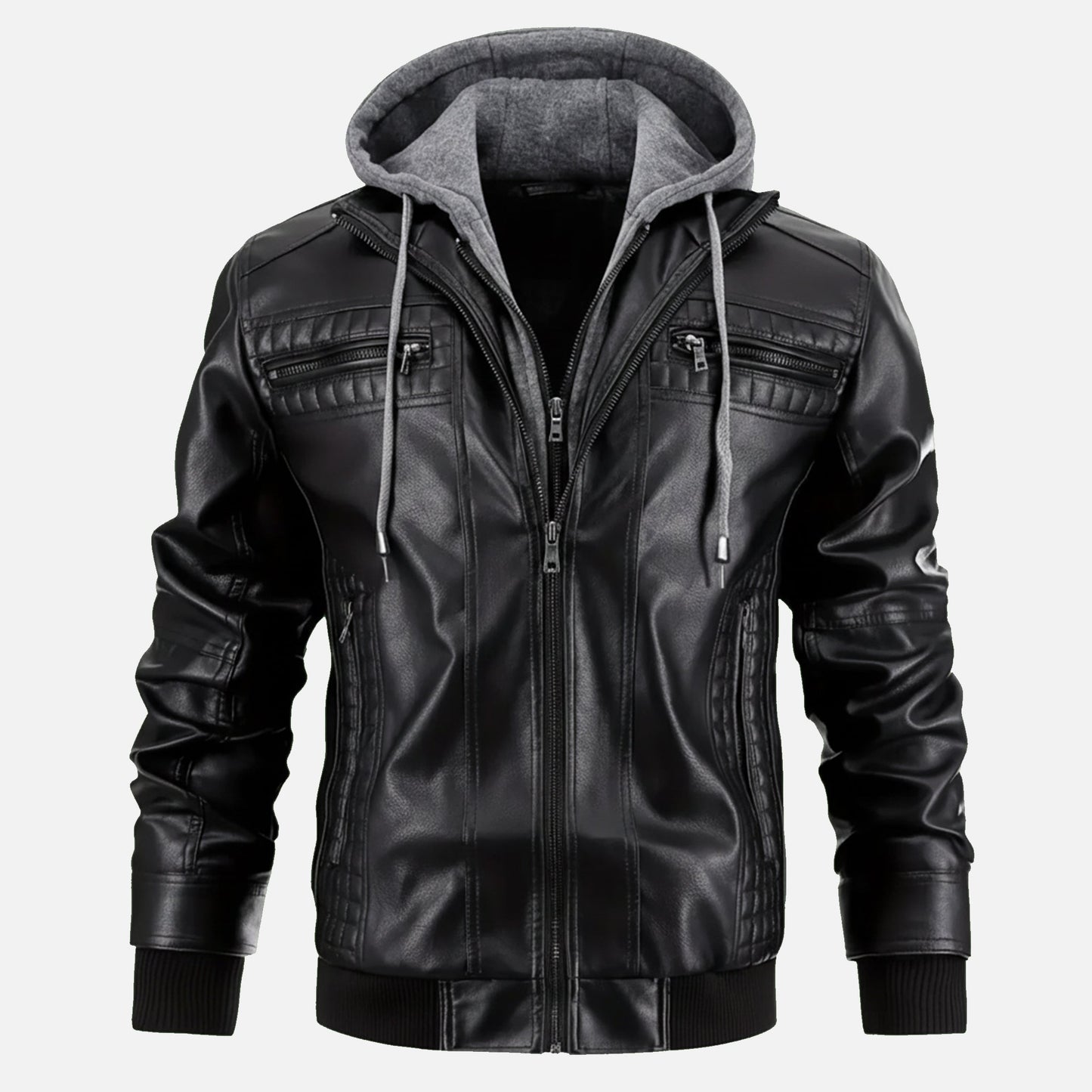 Lauvin | Men’s Bomber Jacket – Classic Hooded Streetwear