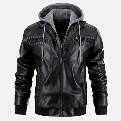 Lauvin | Men’s Bomber Jacket – Classic Hooded Streetwear