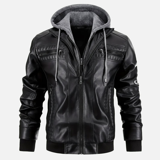 Lauvin | Men’s Bomber Jacket – Classic Hooded Streetwear